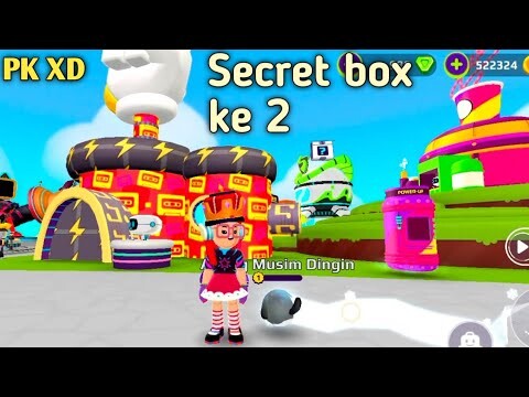 Lokasi Secret box ke 2 di PK XD Update CapyPower