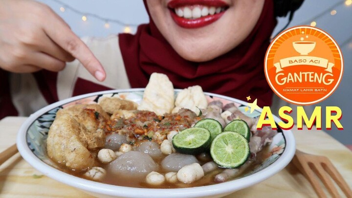ASMR Baso Aci Ganteng | Eating Sound | ASMR Indonesia | Moi Eat ASMR