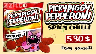 Picky Piggy Pepperoni - spicy chili