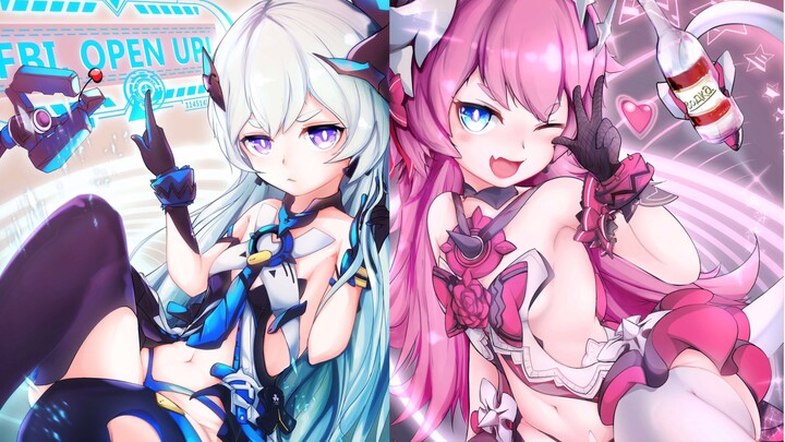 Efek khusus dipasang maksimal, Honkai Impact 3 tanpa tombol ternyata sekeren ini!! [Penghentian Wakt