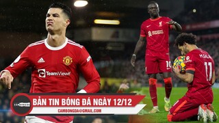 Bản tin Bóng Đá ngày 12/12 | Man Utd thắng chật vật đội bét bảng; Liverpool thắng 7 trận liên tiếp