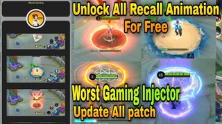 NEW UPDATE TO GET FREE RECALL ANIMATION EFFECTS | MOBILELEGENDS TUTORIAL 2020 PRT2