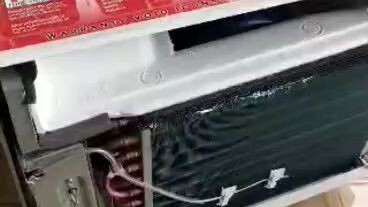 bird nest in aircon