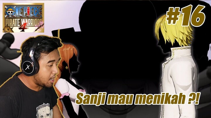 ONE PIECE PIRATE WARRIORS 4 INDONESIA (16) - SANJI MAU MENIKAH ?!
