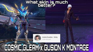 COSMIC GLEAM x GUSION KOF | GUSION MONTAGE | SUPER FAST HAND | HUAWEI NOVA 7I IN MOBILE LEGENDS