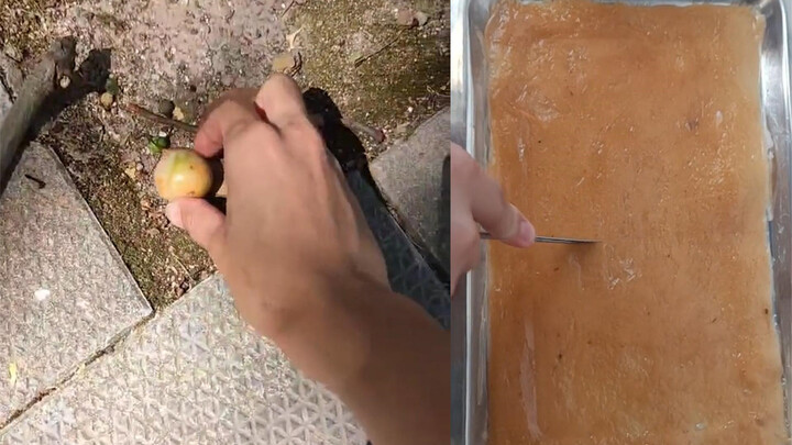 Mahasiswa universitas mengumpulkan jujube asam untuk membuat kue jujube asam, netizen mengira itu "p