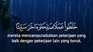 Qur'an Surah At Taubah ayat 102-103