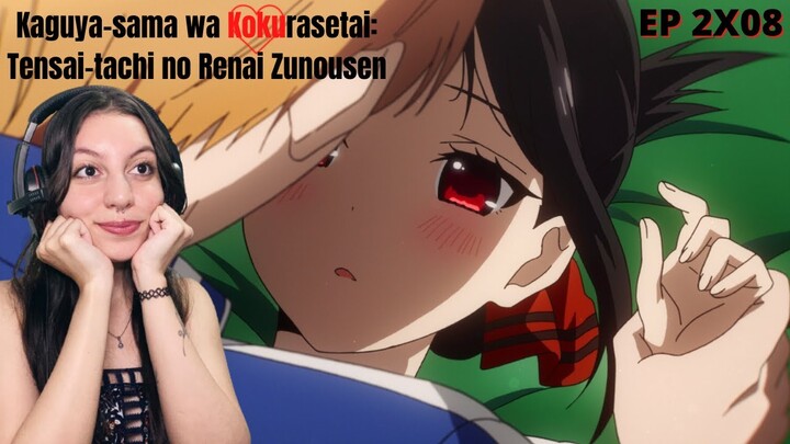 Kaguya-sama wa kokurasetai react ep 8 temp 2 | SHIROGANE E KAGUYA FINALMENTE SE BEIJARAM?