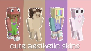 ☁️ cute aesthetic no gender skins w/ links