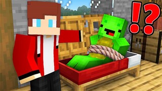 Who KIDNAPPED Mikey Into Scary Bed in Minecraft? - Maizen