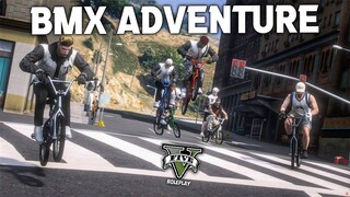 BMX ADVENTURE, PERTUALANGAN KE GEDUNG TERTINGGI PAKE BMX (FUNNY MOMENTS) - GTA 5 ROLEPLAY
