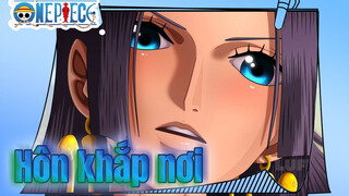 Hôn khắp nơi | Luffy và Boa