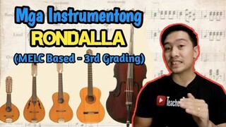 Grade 5 Musika | Mga Instrumentong Rondalla | 3rd Quarter | MELC Based
