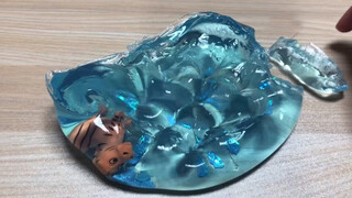 [DIY] [ASMR] Memainkan slime yang kubeli di kios