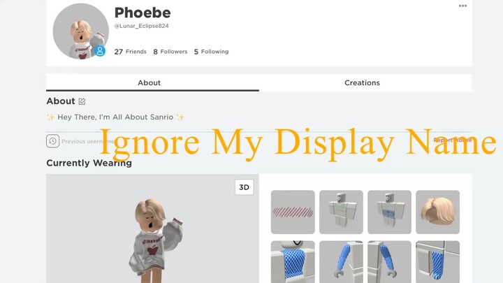 All About Roblox And Me!