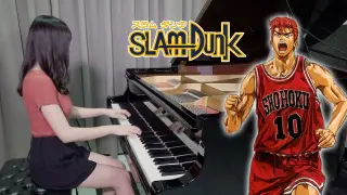 SLAM DUNK OP - Kimi ga Suki da to Sakebitai  君が好きだと叫びたい - Ru's Piano