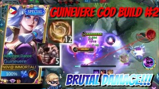 GUINEVERE GOD BUILD #2 | TOO MUCH DAMAGE | MOBILE LEGENDS