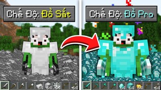 Minecraft, Nhưng Đại Chiến GIÁP SẮT Và GIÁP KIM CƯƠNG Bảo Vệ Zombie Khổng Lồ Cùng Noob Team