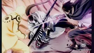 Boruto(Naruto and Sasuke vs Jigen) (Money Rain-phonk remix)Edit