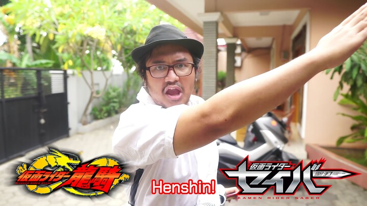 Kamen Rider Saber Ryuki Henshin!