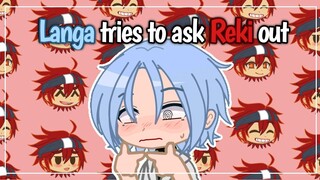Langa tries to ask Reki out 👉🏻👈🏻😳 || Renga ❤💙 || My AU || ⚠️CRINGE ALERT⚠️ || Tofu Meow