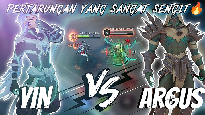 MATCH SERU! YIN VS ARGUS FULL GAMEPLAY🔥