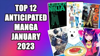 TOP 12 ANTICIPATED MANGA OF JANUARY 2023!