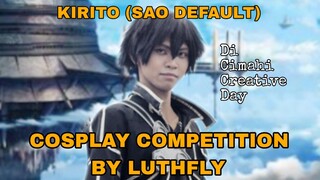 KIRITO (SAO DEFAULT) COSPLAY COMPETITION BY LUTHFLY, Di Cimahi Creative day 7 Desember 2024. #JPOP