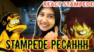 HEBOH!!! REAKSI PARA NAKAMA TENTANG KEGILAAN STAMPEDE DI BIOSKOP...