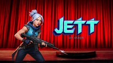 JETT VALORANT COSPLAY PERFOME
