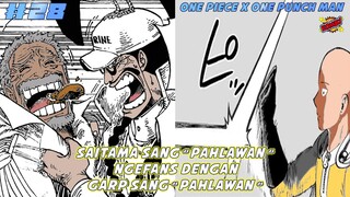 SESAMA GELAR PAHLAWAN SAITAMA NGEFANS SAMA GARP?! IMPEL DOWN LEVEL 6 - ONE PIECE X ONE PUNCH MAN #28