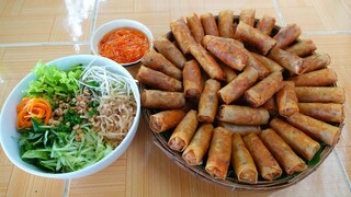 Bún Chả Giò Giòn Giòn Béo Béo Đãi Ngoại Lên Chơi | MTQH