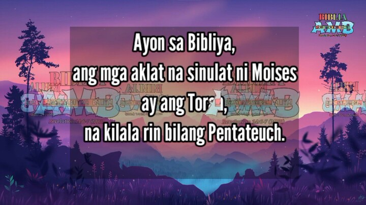 Ang Limang Aklat ni Moises
