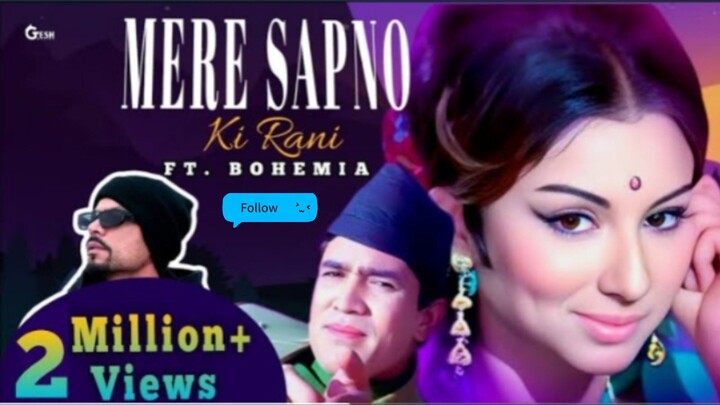 Mere Sapno Ki Rani Ft. Bohemia | Rap megamix | Latest 2024 Mix |#remix #bohemia #oldsong #mashup
