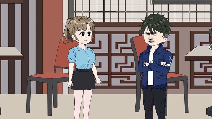 The Kitchen God's Shop was hiring, and the brother came to apply, but the next day it was the sister
