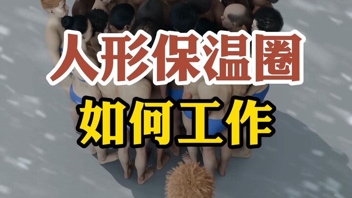 How do human-shaped thermal insulation rings work?