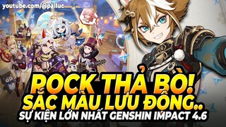 Khám Phá Bí Mật "Arataki Rock Xuyên Màn Đêm"! Thưởng Thức ROCK THẢ BÒ! Nhận Free Gorou Genshin 4.6