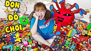 Hà Sam Dọn Đồ Chơi Cũ Phát Hiện Rất Nhiều Đồ Chơi Đẹp