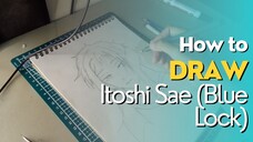 How to draw Itoshi Sae?,cinematic at the end of the video<( ̄︶ ̄)>
