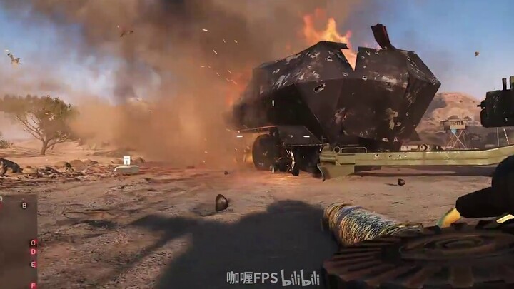 รูปแบบการเล่นใหม่ใน Battlefield 5 - การลากปืนใหญ่ไปยังรันเวย์สนามบิน [Curry FPS]