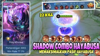 Perfect Shadow Combo Hayabusa!Memanfaatkan Pasif Hayabusa! Stenly Hayabusa Gameplay !