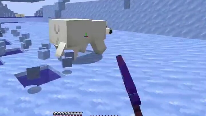 [Jangan pernah mencoba menggali gunung es! 】 Keputusasaan Fm2 dapat dirasakan di layar | Minecraft