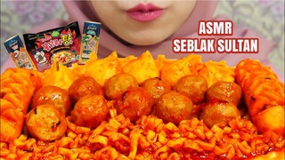 PEDAS GLEDEK‼️ ASMR SEBLAK SULTAN BAKSO KANZLER SAMYANG STEW BULDAK CHEESE DUMPLING SOSIS JUMBO