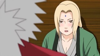 Saya menyaksikan kisah cinta Jiraiya dan Tsunade sekaligus. Kapan Tsunade mulai jatuh cinta pada Jir