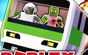 รถไฟซอมบี้ - Roblox
