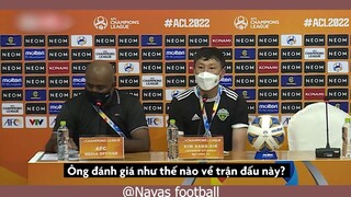 HLV Jeonbuk_ 'CĐV HAGL quá hùng hậu #thethao