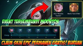 CARA DAPATKAN SKIN EPIC PERMANEN GRATIS DI EVENT TERSEMBUNYI MOONTON | MOBILELEGENDS BANG BANG