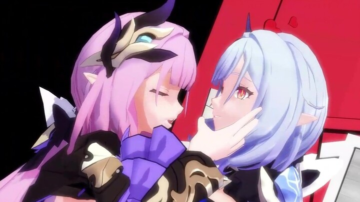 [❤Aili and Corrosion❤ Dangerous❤ Party] "Herrscher of Man💕, I accept your challenge🥵"