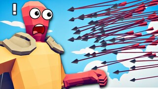หลบอาวุธ 1,000,000 อัน !! (พลังเทพเจ้า) โจมตีใส่ไซตามะจะหลบได้มั้ย !! จะ  -  TABS [เกมบักตัวอ่อน]