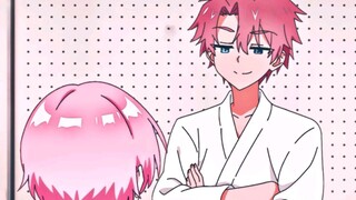 Pink-haired siblings with divine looks since childhood